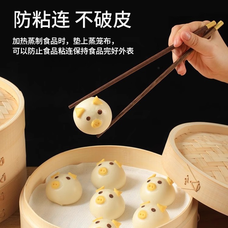 蒸し布、蒸しマット、純綿ガーゼ蒸し布、家庭用蒸し布、通気性のあるノンスティック蒸し器、蒸しパン|undefined