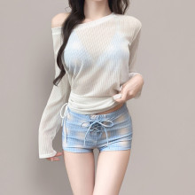 �¿�һ�ּ����Ӿ��Ů�Ȼ����������������亣�߶ȼ���Ȫ����Ӿװ