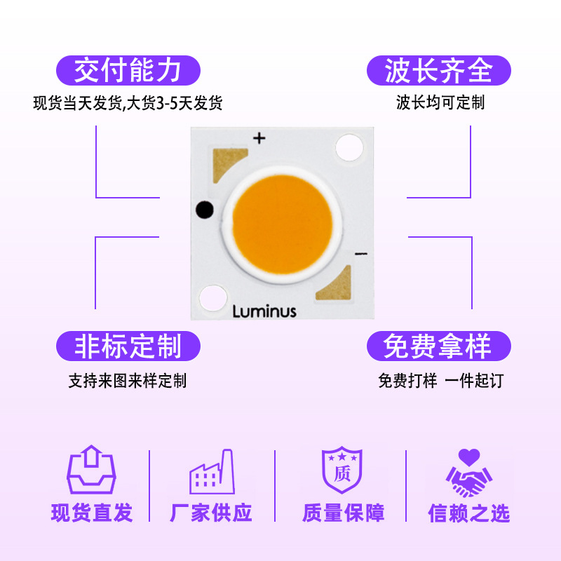 cob��Դ luminus������˹ CXM CHM CLM CVM ����COB���� ����ָ