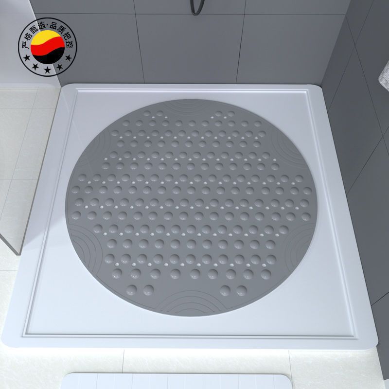 L 浴室滑り止めマット シャワールーム 家庭用バスマット トイレ 浴室フロアマット 浴室トイレ落下防止マット P|undefined