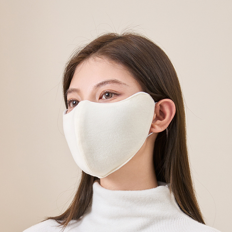 双面可带保暖口罩秋冬季女高颜值透气骑行防寒防风东北滑雪天防晒|undefined