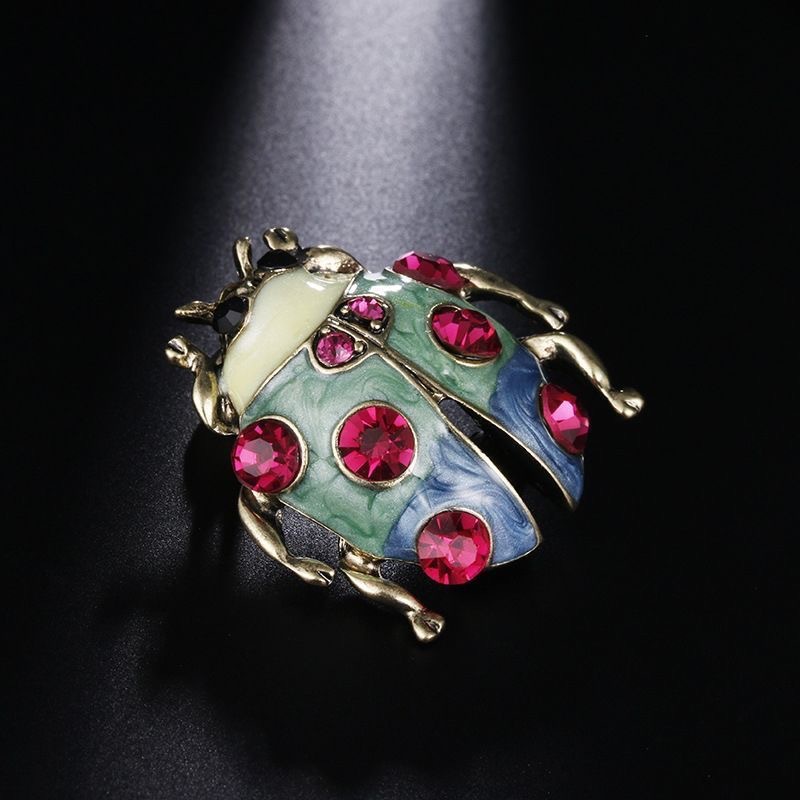 8g Weight Brooches Classification Retro Classic Style Pin Insect Alloy Plating Women's Brooches