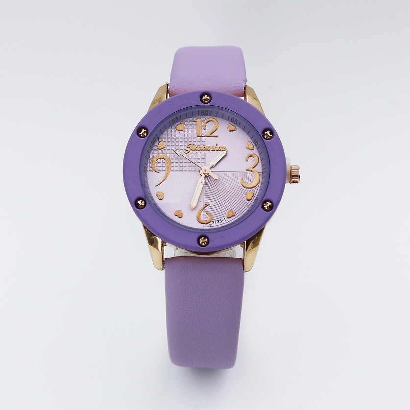 48g Weight Tempered Glass Mirror Material Pu Strap Material Watch Classification Pointer Display Type Buckle Buckle Style Round Dial Shape Holiday, Daily Occasion Quartz Movement Heart Shape, Solid Color Pattern Women's Gender Casual Style Casual Heart Shape Solid Color Buckle Quartz Women's Watches 10