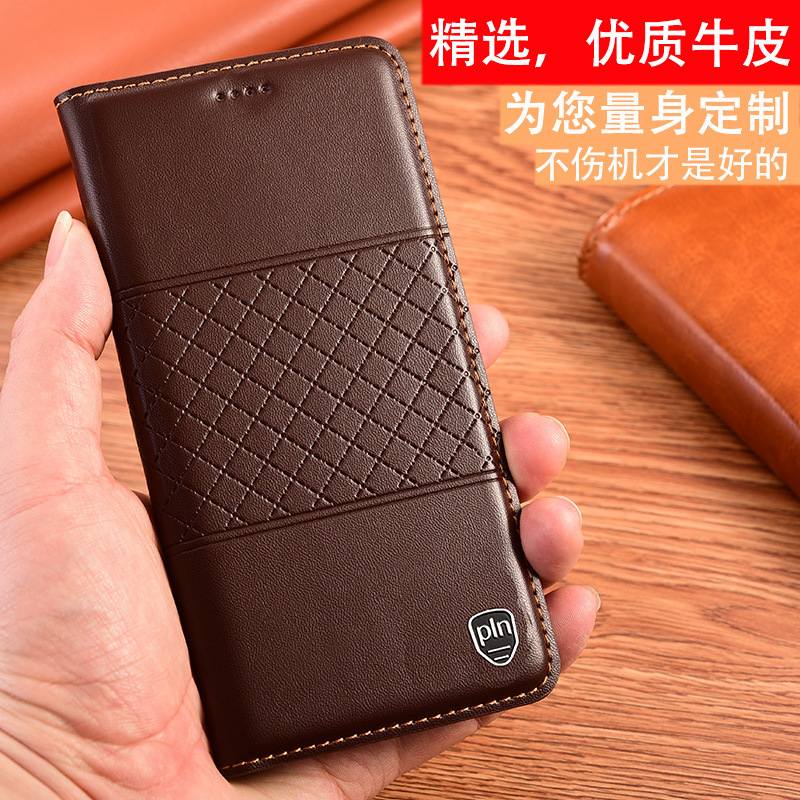 Samsung S20Ultra Phone Case for Galaxy S20 Plus Genuine Leather S20FE Flip Cover