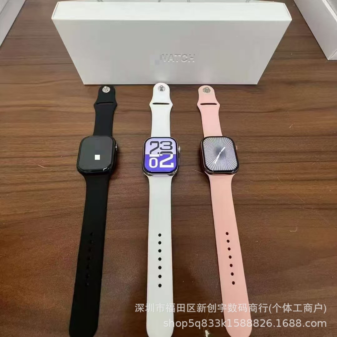 Reloj inteligente Huaqiang Bei S10 46MM Serie11 Smartwatch comercio exterior 1: 1 arranque con logotipo image 2