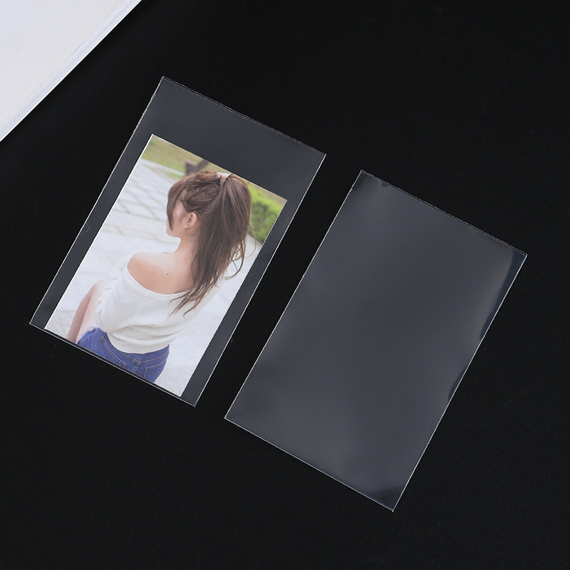 cpp卡膜袋透明证件膜袋双面无封口照片保护收纳袋服装通用包装