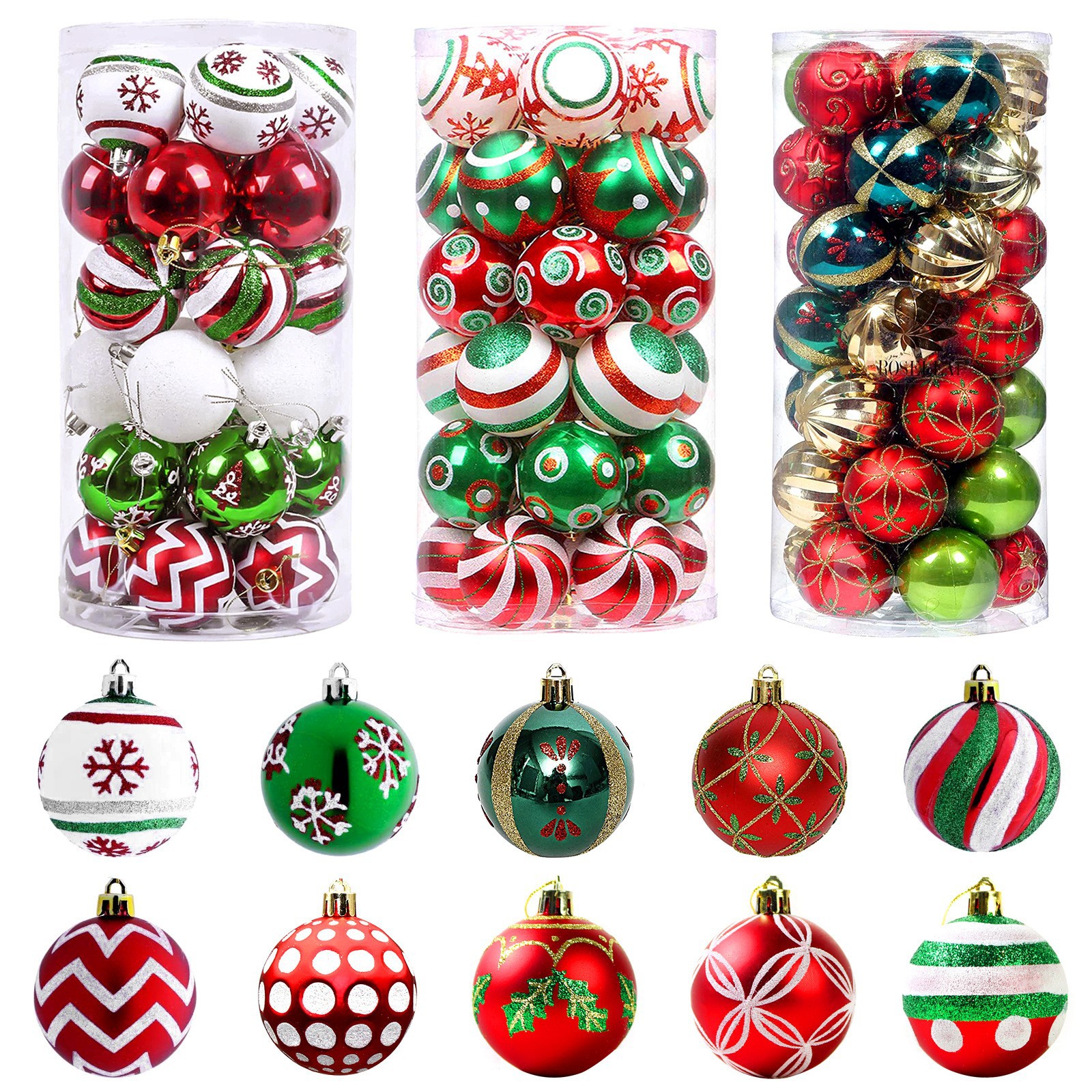 Transfronteriza nueva BOLA DE Navidad decoración de Navidad bola pintada traje de bola de Navidad bola de la decoración del árbol de Navidad