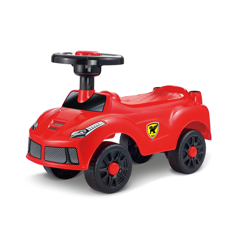 음악없이 등받이가없는 빨간색 3392