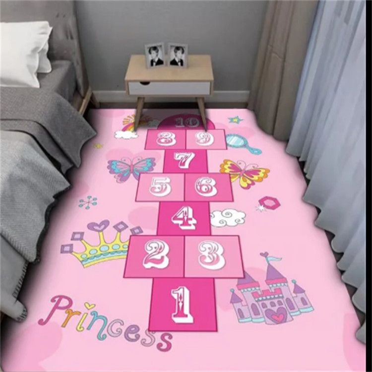 Bedroom Carpet Floor Mat Bedside Blanket Simple Home Cartoon Living Room Coffee Table Sofa Mat Tatami Bed Front Carpet