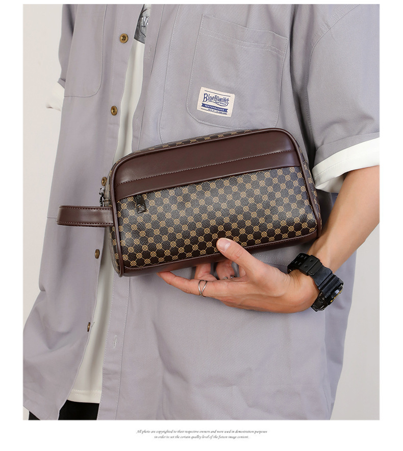 Trendy Mens Toiletry Bag For Travel - Stylish Large Capacity Clutch_voghion.com