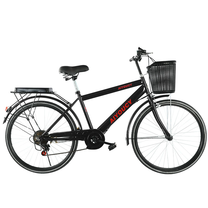 Трансграничная езда на велосипеде на открытом воздухе Мужской и женский взрослый с переменной скоростью Легкий сверхпрочный твердый велосипед в стиле ретро пригородный велосипед