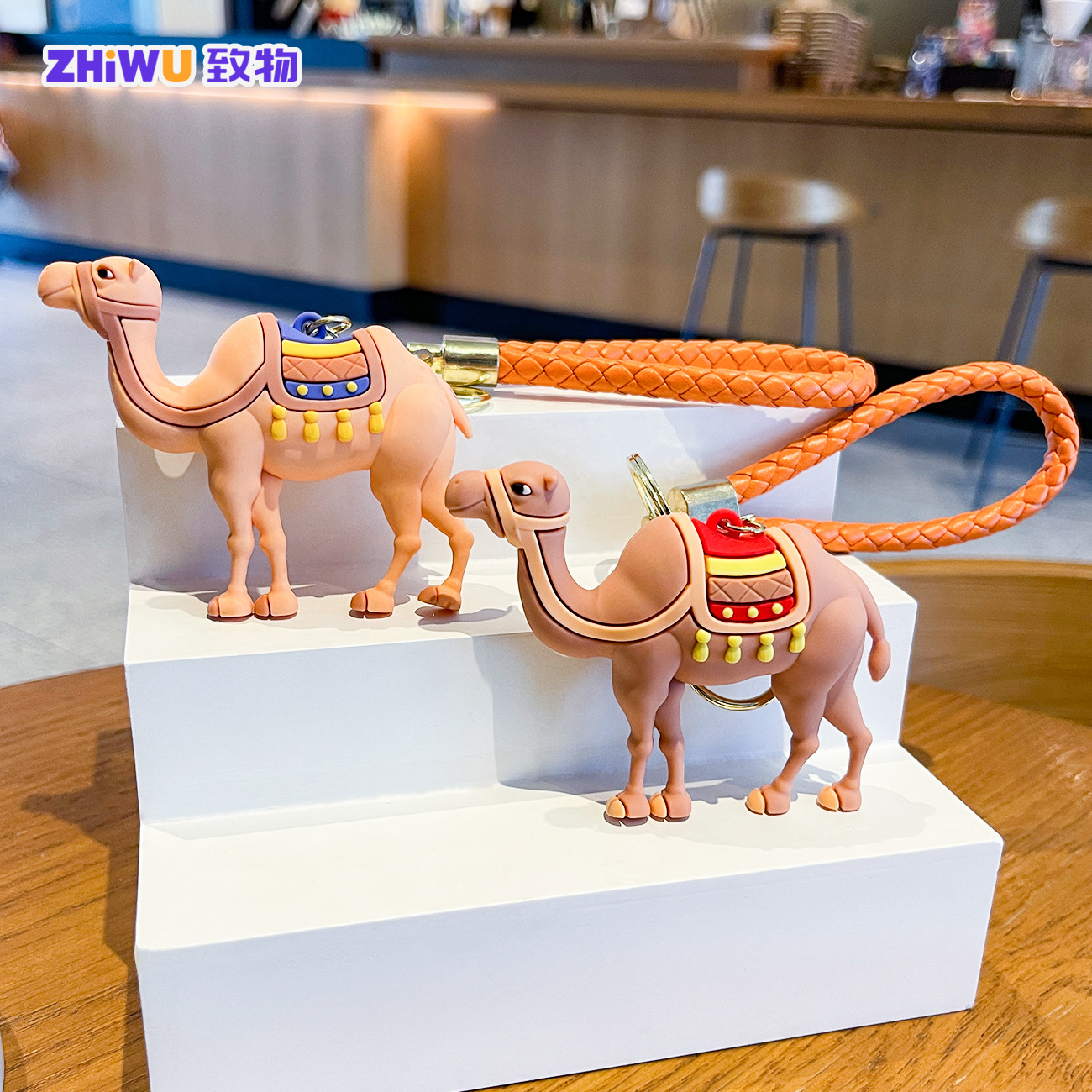 Creative Lucky Camel High-end Bag Pendant Gift Car Keychain Figurine Backpack Small Ornament_voghion.com