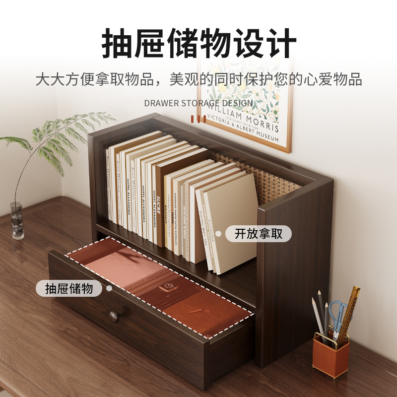 Estante Bogu de escritorio Estante de juego de té pequeño Estante de té de estilo antiguo nuevo chino Mesa de té Estante de taza de té Colocación de tetera