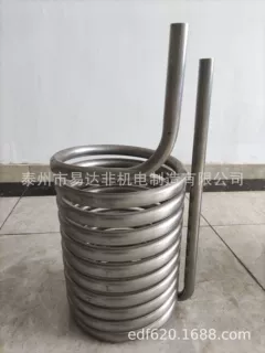 冷凝器弹簧大盘管 不锈钢圈管 304盘管组件