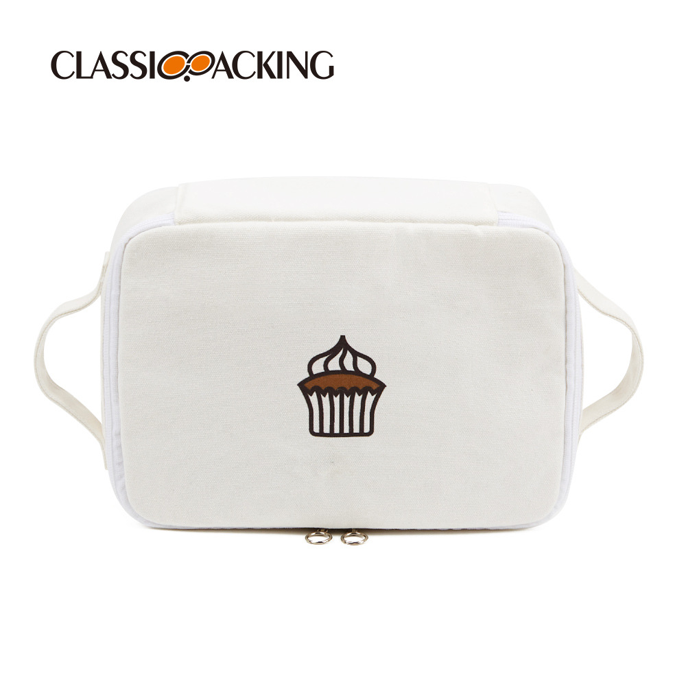 Suministro directo de fábrica bolsa de lavado material de lona de gran capacidad producto de cuidado de la piel bolsa de almacenamiento portátil de viaje bolsa de almacenamiento de gran capacidad