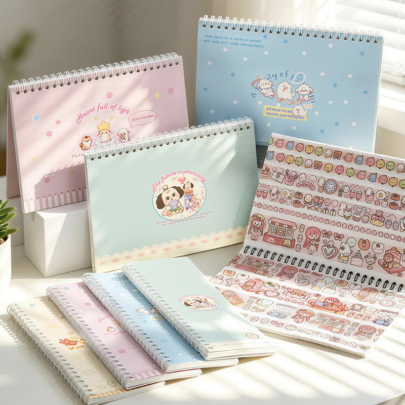 Hajimi Double-Sided Creative Student Notebook Loose-Leaf Notebook Japanese-Style Simple Journal Spiral Notebook in Stock Hajimi Double-Sided Creative Student Notebook Loose-Leaf Notebook Japanese-Style Simple Journal Spiral Notebook in Stock