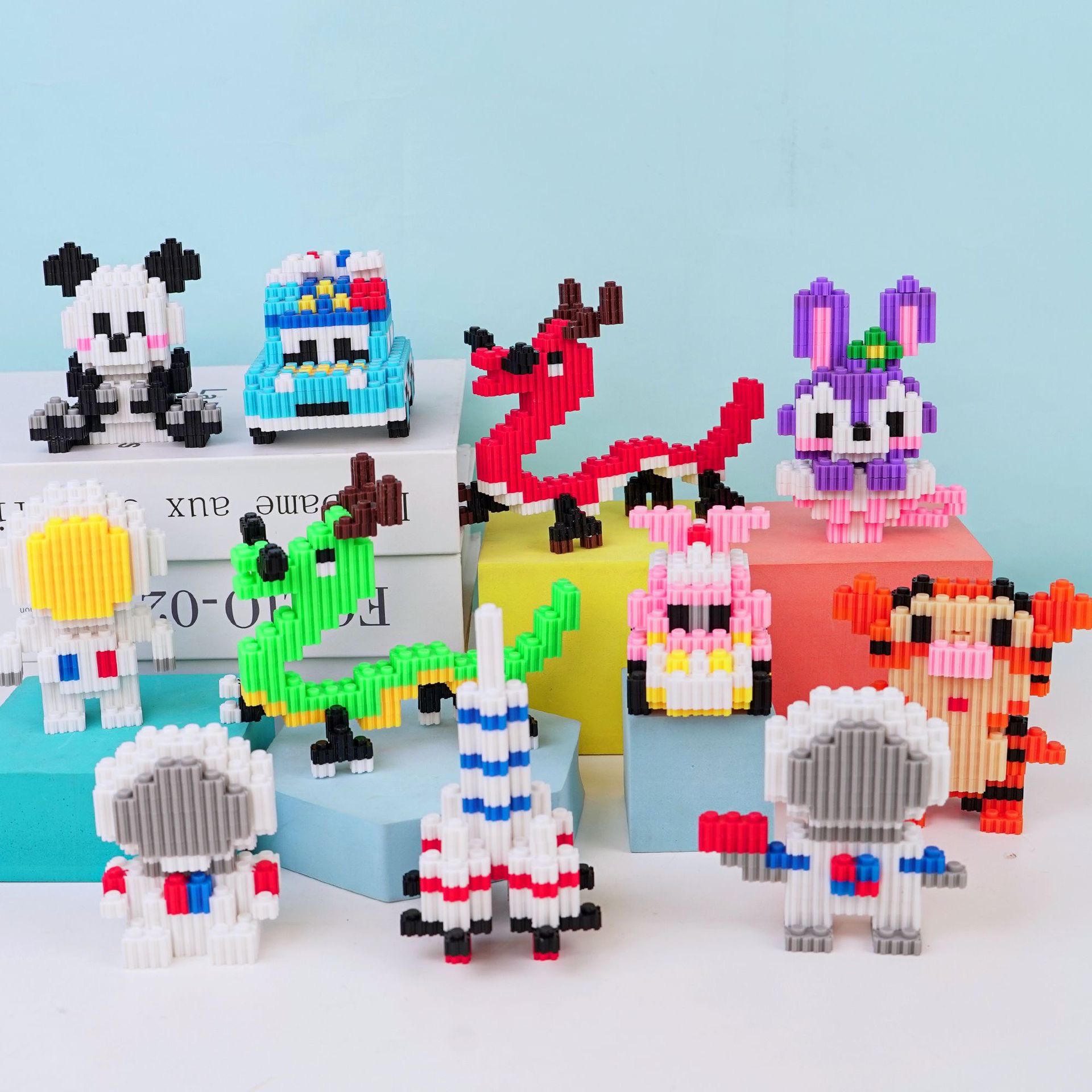 兼容乐高积木儿童玩具益智拼装盲盒礼物男女款小学生奖励礼品批发