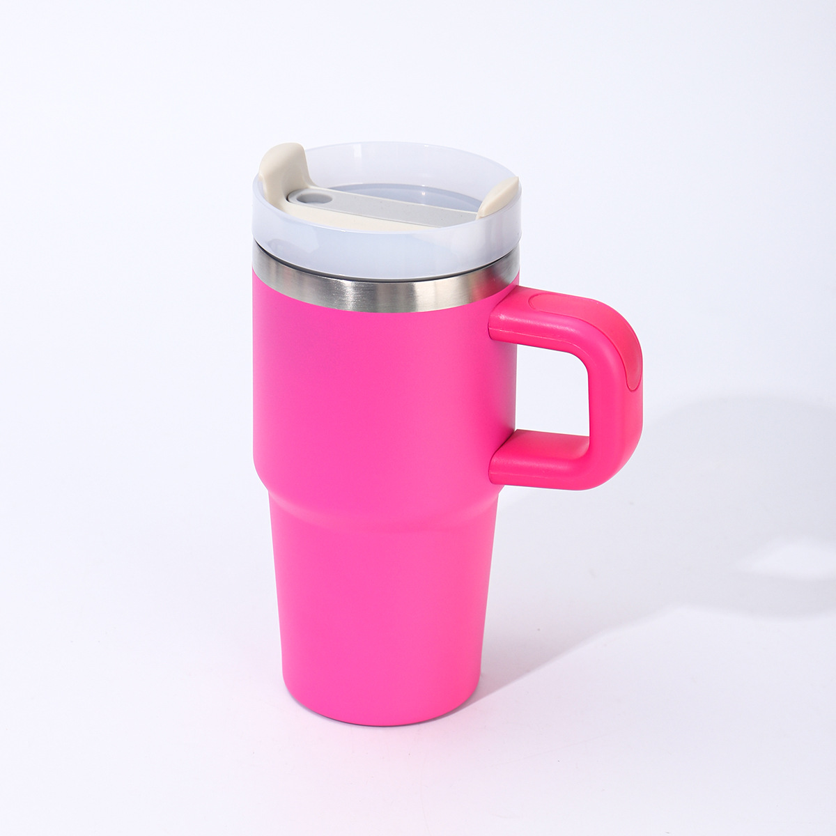 Moda transfronteriza de alto valor de la segunda generación mango taza de automóvil 20oz taza de aislamiento de acero inoxidable portable taza de hielo para automóviles