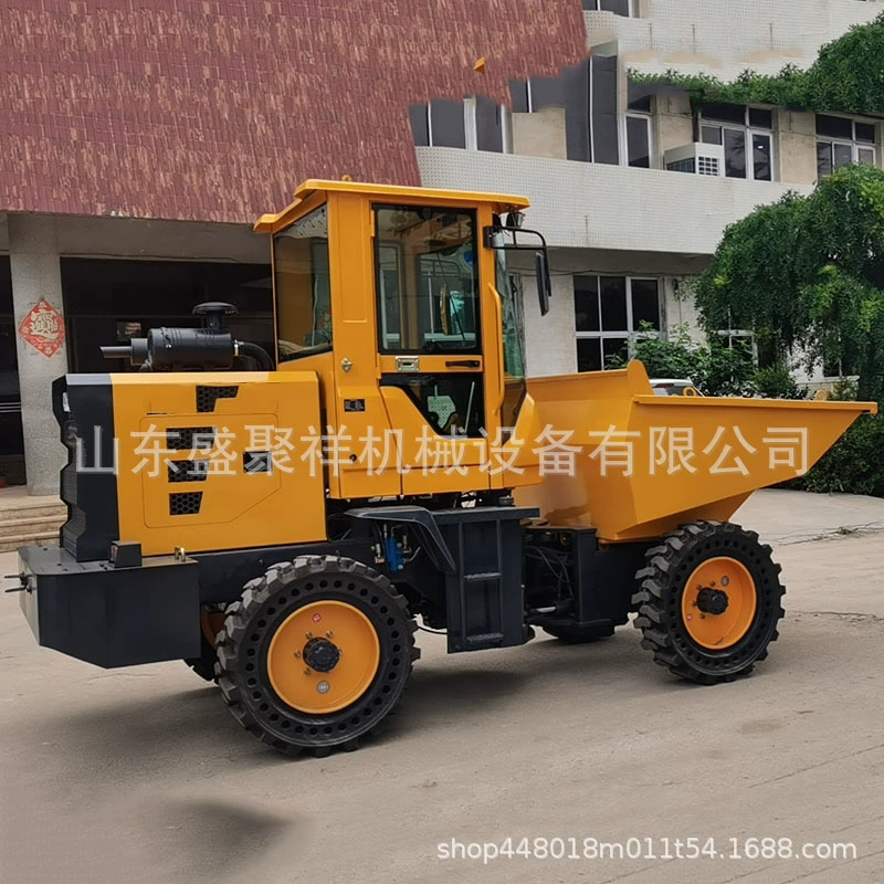 Shengjuxiang Machinery поставляет строительный самосвал FC-20 с дизельным двигателем и передней разгрузкой для инженерных работ.