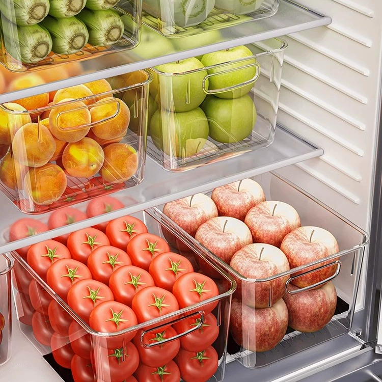 Прозрачный ящик для хранения овощей и яиц в холодильнике, ящик для хранения продуктов питания