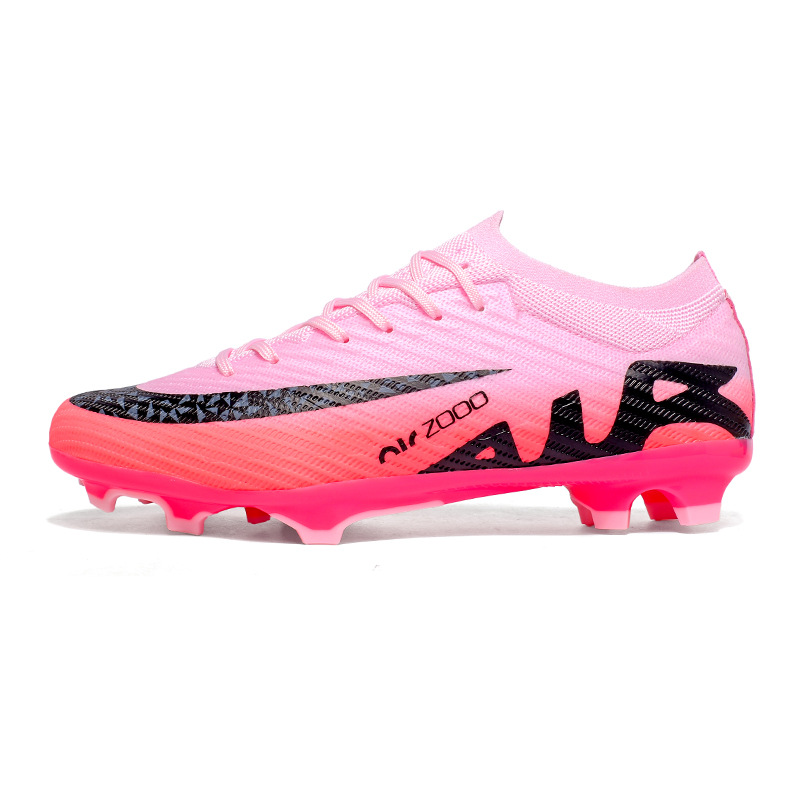 Zapatillas de Fútbol Escolares KPU y TPU Transpirable para Césped Natural y Artificial