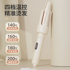 国境を越えた新しい全自動ヘアアイロン電動回転マイナスイオン電気ヘアアイロンビッグウェーブヘアアイロン