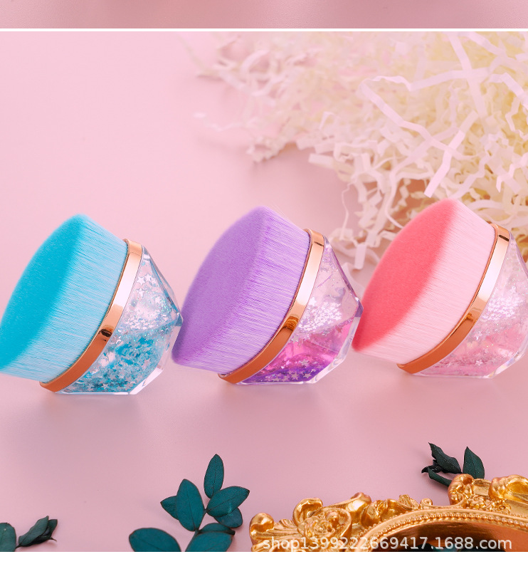 No. 55 Magic Foundation Refresh Style Flat-head Brush, Foundation Brush, Makeup Brush, Loose Powder, Blush Brush, Beauty Influencer Brush wholesale undefined