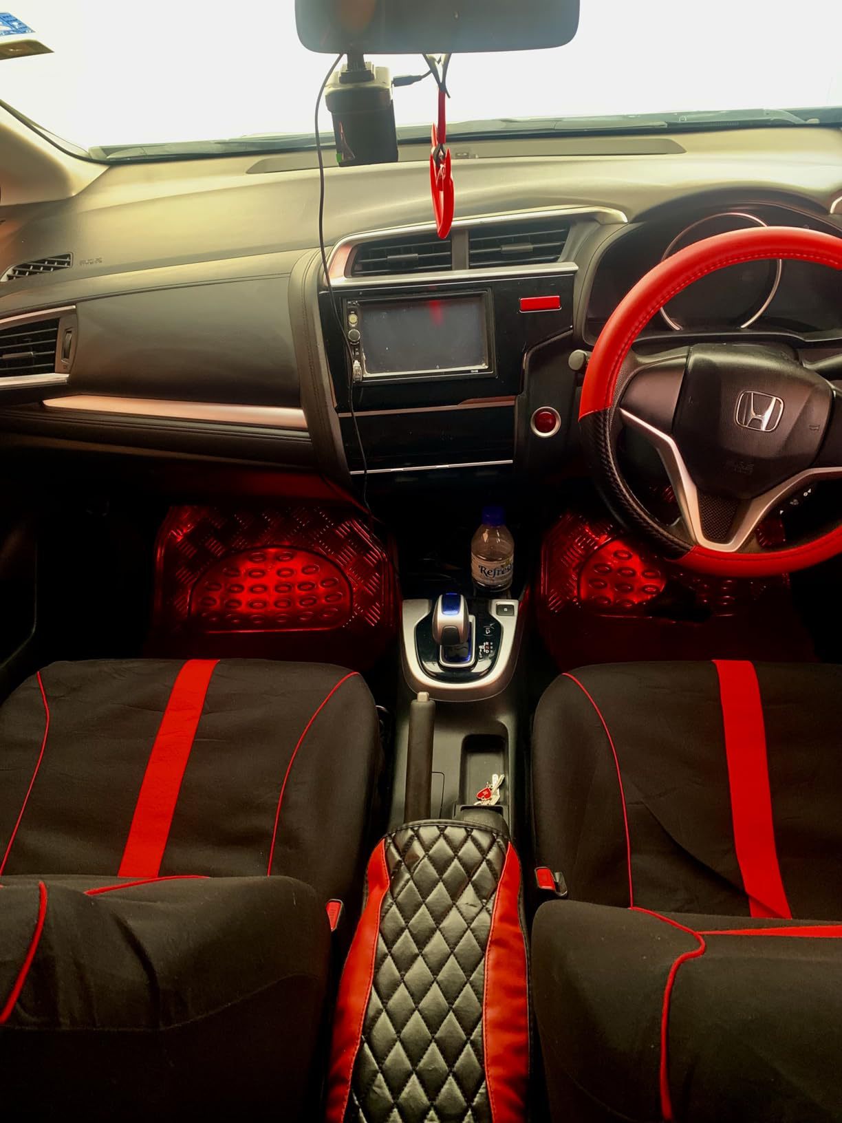 Cross-Border New Elastic Fabric Wine Glass Style Car Seat Cover for All Seasons Amazon Temu Meike Duo