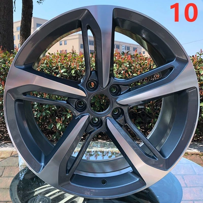 18 19 20 inch Audi Hub - 17x75j-10-gray-glossy-surface