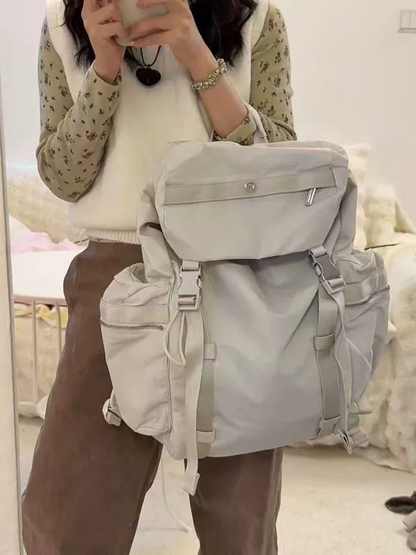 Backpack, shoulder bag, capacious sports school bag for traveling