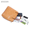 Capacious universal advanced bag, genuine leather, high-end