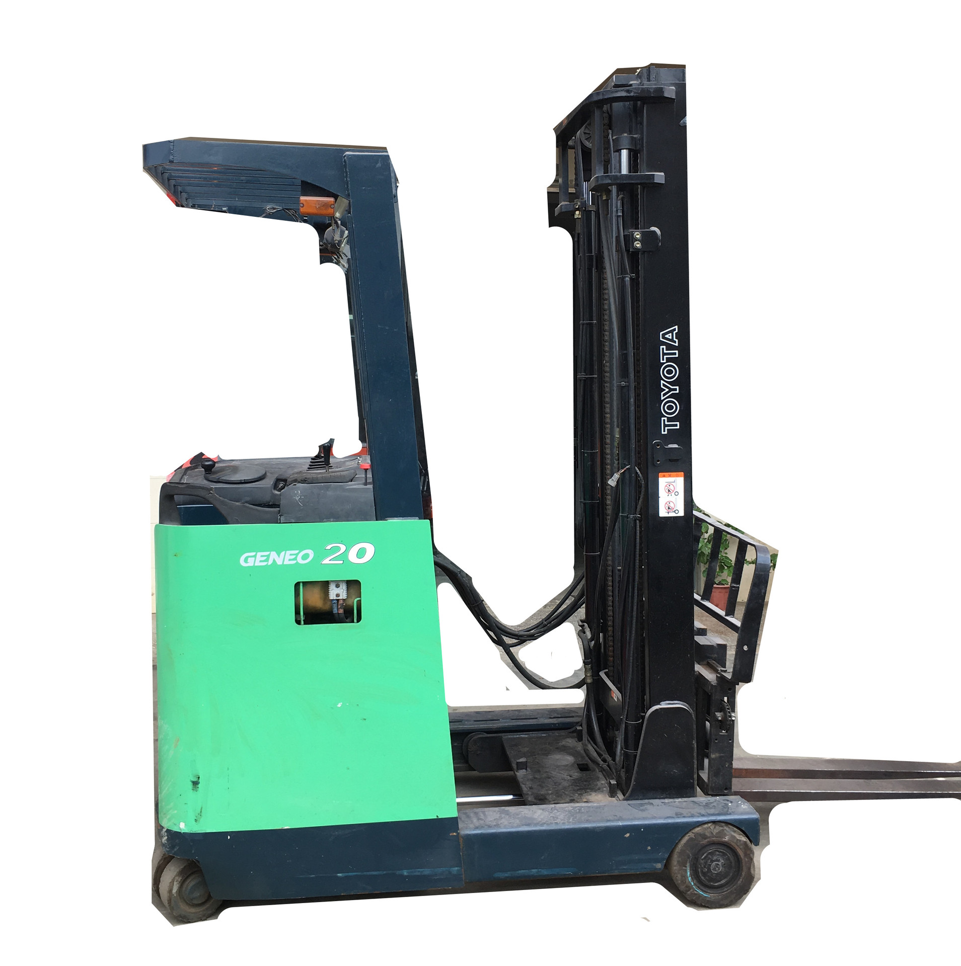 2吨堆高车 7FBR20丰田站驾前移式叉车出租 2吨大前移电动叉车出租