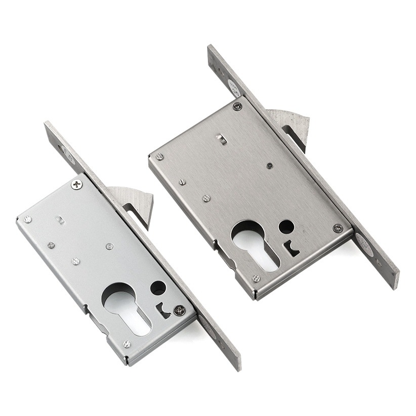 Cerradura de Gancho Simple para Puerta Corredera Estándar Europea, 30/50 mm, para Puerta Corredera de Cocina, Puerta Corredera de Balcón, Acero Inoxidable 304