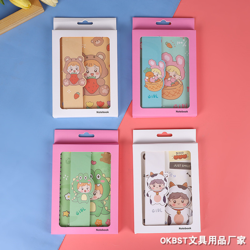 Cruz-frontera fantasía unicornio Oficina cuaderno traje mano libro libreta Premio niños Escuela Primaria estudiante libro