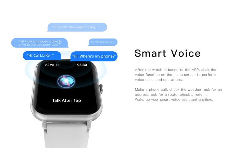 The best-selling e-commerce smartwatch ZL54C features Bluetooth calls, heart rate, blood sugar and blood pressure detection, and multi-language mobile phone search undefined