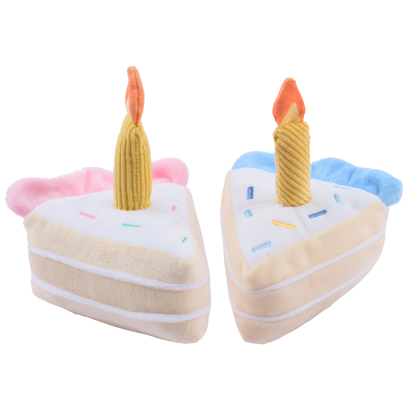 Juguete peluche pastel de cumpleaños, para perro, con sonido, transfronterizo, entrega rápida