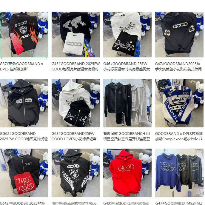 Cross-border GOOD BRAND 2026 Autumn American Vintage Style Heavyweight Cotton Long Sleeve T-shirt, Sweatshirt, and Jacket Collection