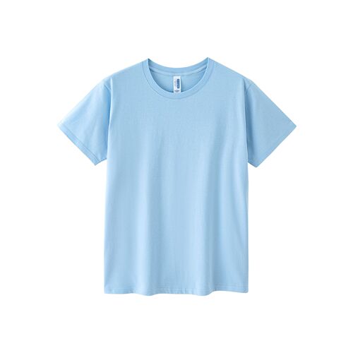 150g combed cotton round collar short-sleeve t-shirt men's fashion brand loose simple printed hot printed T-shirt