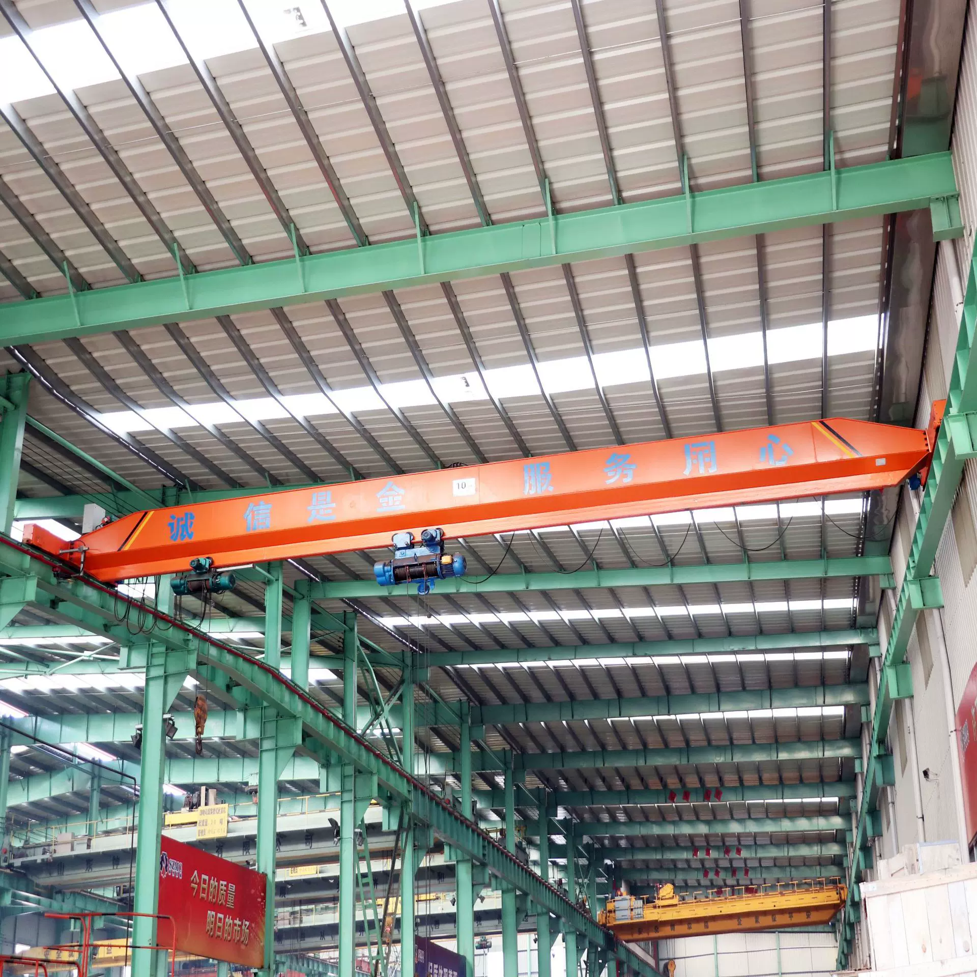 单梁起重机厂家直供 室内外码头工业用5吨10吨单梁桥式起重机