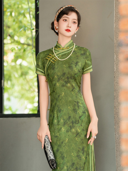 Elite summer cheongsam
