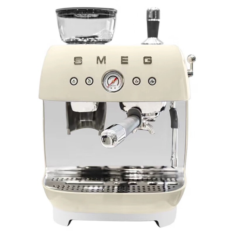 Smeg Egf03 Coffee Machine Espresso Bean Grinding Integrated Semi-Automatic Milk Foam Coffee Machine