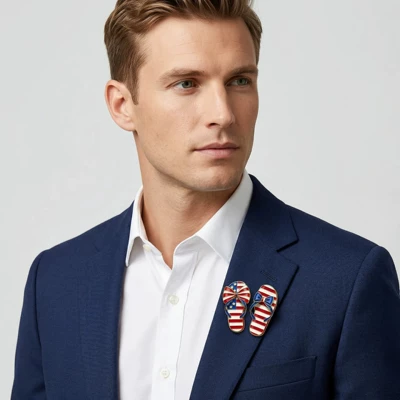 Yaxa sancaqları Brooches, Independence Day Themed