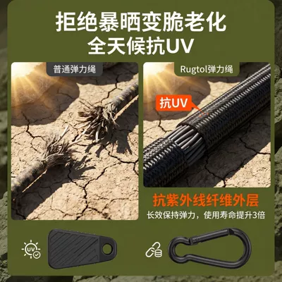 Clothesline Luggage Binding Rope Packing – Trailer rope/net/strap