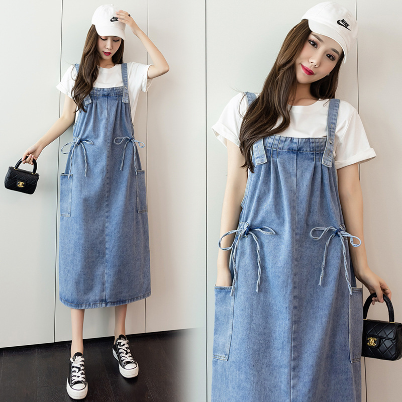 Universal long denim summer dress