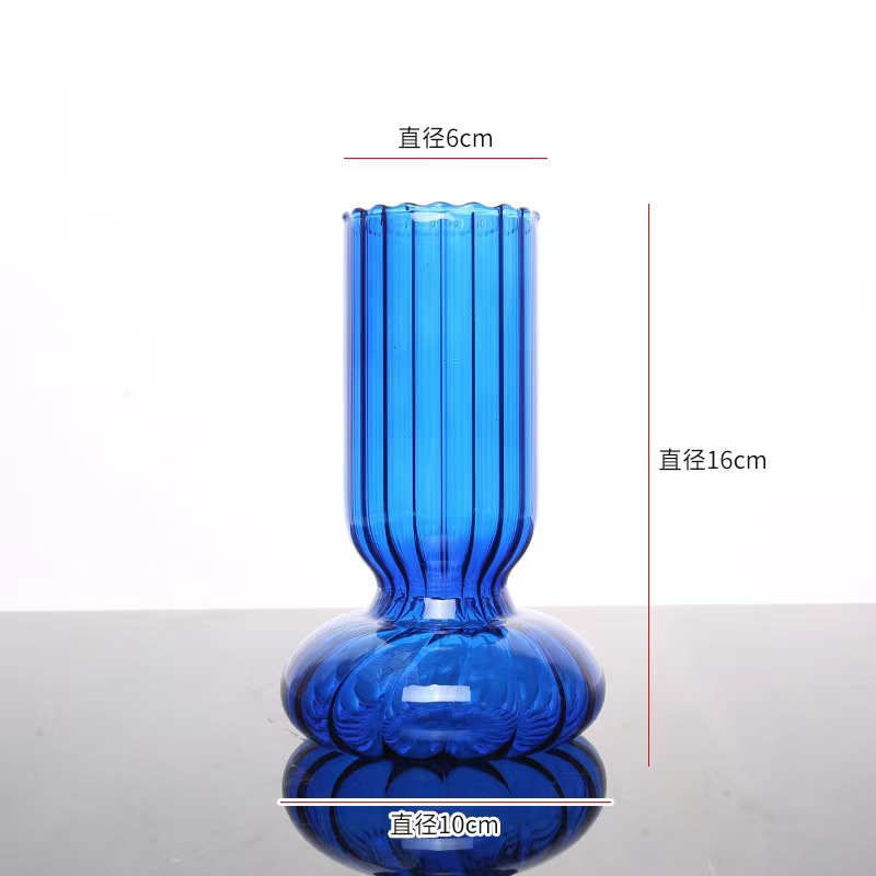 꽃병 촛대 J 블루