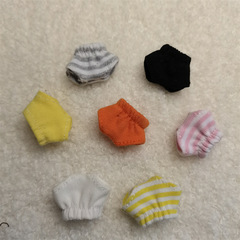 Manufacturer wholesale baby clothes ob11 12 points bjd GSC clay briefs long socks doll underwear boxer