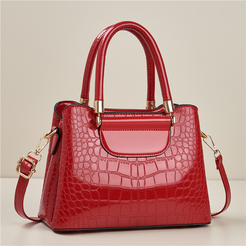 Fabricantes de bolsos de mensajero de un solo hombro, bolsos de gran capacidad con sentido de alta gama, bolsos de moda, bolsos de mujer de mediana edad, bolsos de madre de mediana edad, atmosférico y versátil