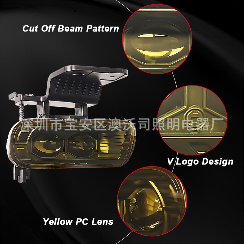 Amazon Applicable to Chevrolet Silverado Suburban 99-02 LED Retrofit Special Front Fog Lamps
