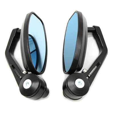 Motorcycle rearview mirror modified handlebar mirror 22MM retro