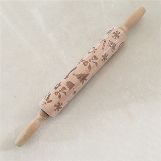 Engraved Rolling Pin Design 1
